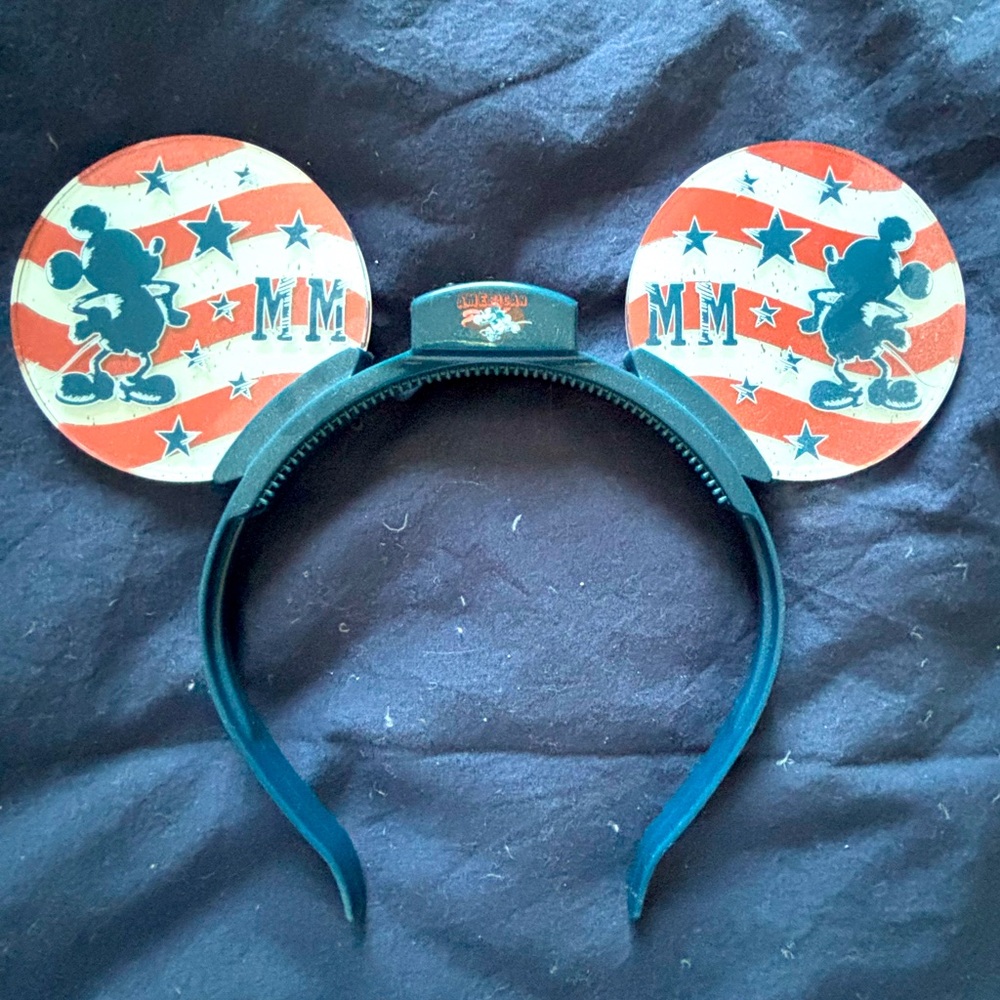 Disney 4th of July Mickey Light Up ears